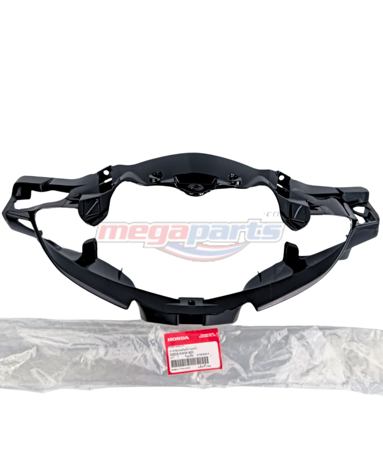 ฝาครอบแฮนด์หน้าตัวล่าง WAVE 110i (2009-2017) (HONDA) สีดำ