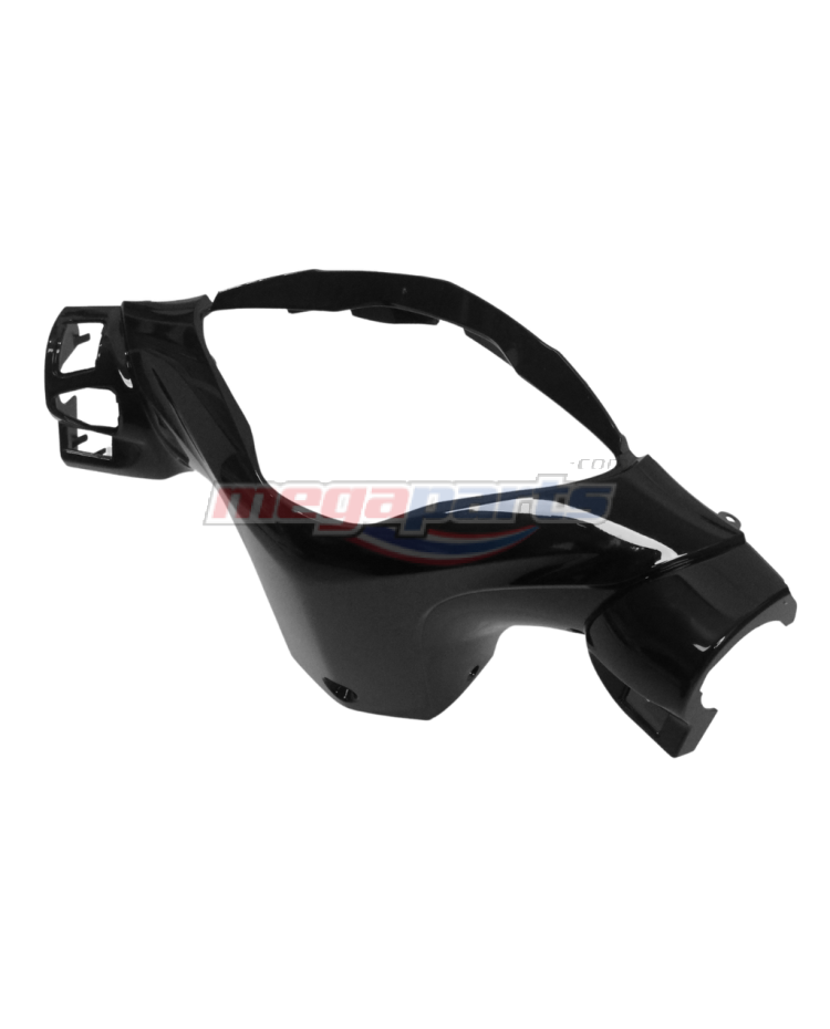 ฝาครอบแฮนด์หลัง WAVE 125i 2012 (ปลาวาฬ) (HONDA) สีดำเงา NHA35M