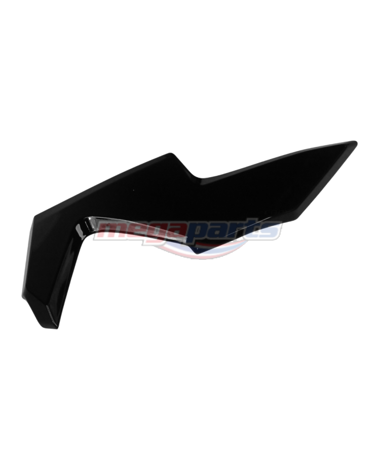 แผ่นปิดบนฝาครอบแฮนด์หน้าข้างขวา CLICK 160 2024 (HONDA) สีดำเงา NHA35M