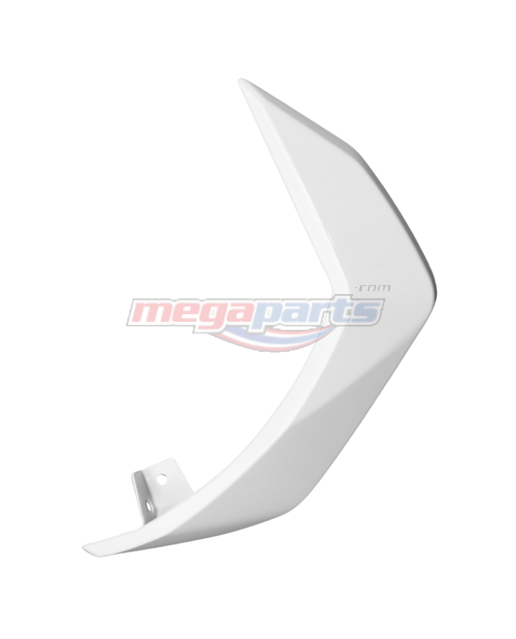 แผ่นปิดบนฝาครอบแฮนด์หน้าข้างซ้าย CLICK 160 2022 (Cb) (HONDA) สีขาว NHA87P