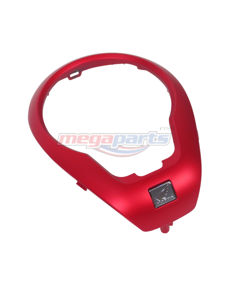 วงแหวนฝาครอบเรือนไมล์ติดโลโก้ SCOOPY 110i 2024 (CLUB 12) (HONDA) สีแดงด้าน R397C