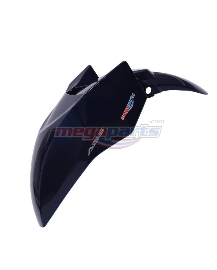 บังโคลนหน้าพร้อมสติ๊กเกอร์ PCX 160 2025 (ABS,RoS) (HONDA) สีน้ำเงิน NHD12P