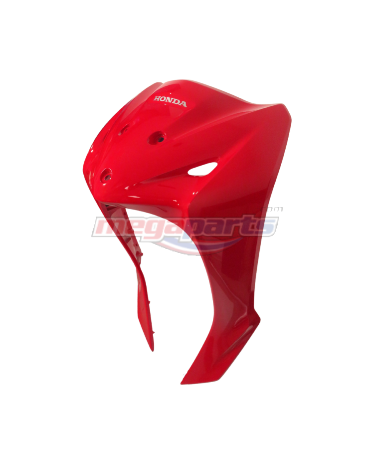 บังลมเดี่ยวพร้อมสติ๊กเกอร์ WAVE 110i (2021-2023) (LED,S,Dr) (HONDA) สีแดง R354