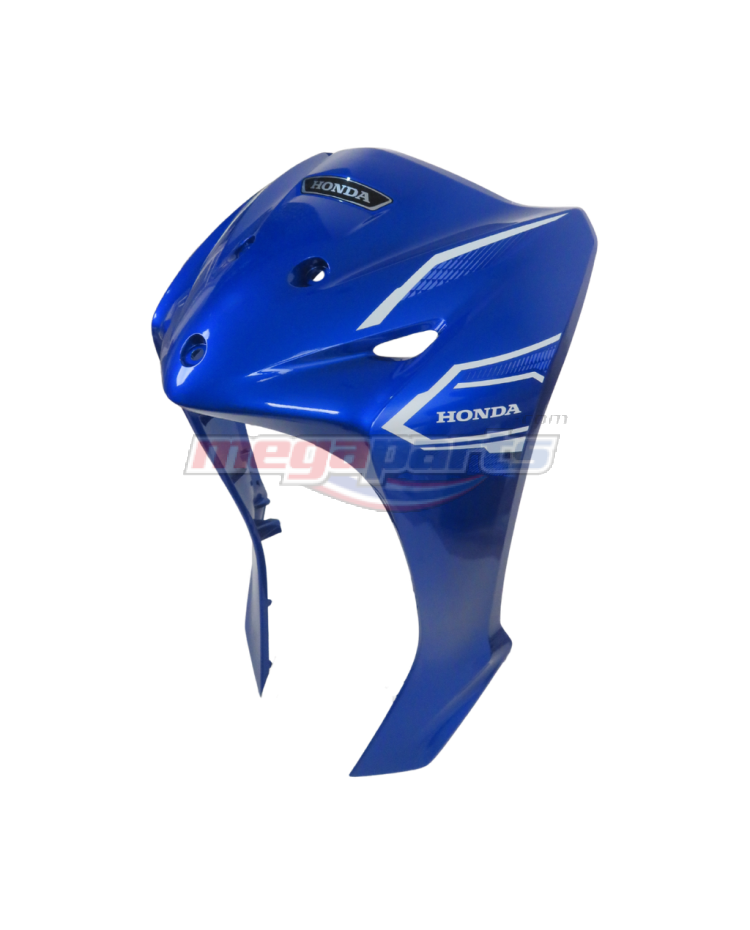 บังลมเดี่ยวพร้อมสติ๊กเกอร์ WAVE 110i 2025 (M,LED) (HONDA) สีน้ำเงิน PB433M