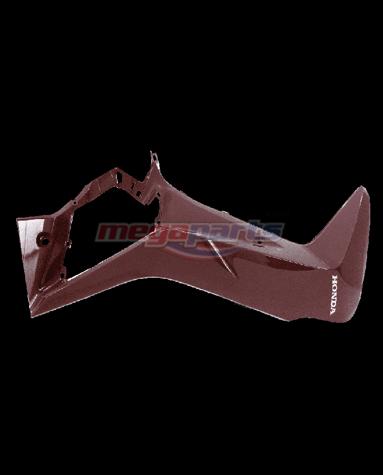 บังลมข้างขวาพร้อมสติ๊กเกอร์ WAVE 125i 2023 (M,LED) (HONDA) สีแดง R405C (รถสีแดง-เทา)