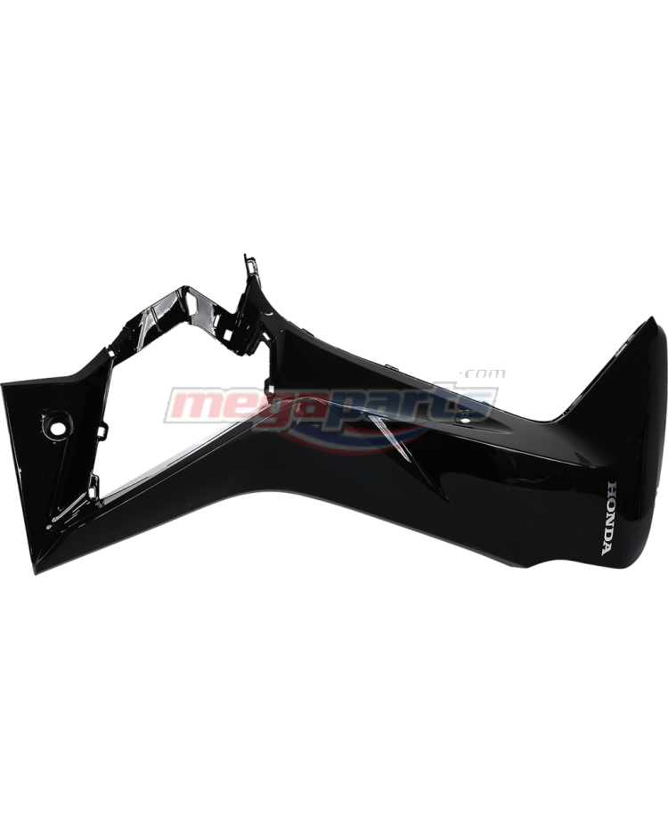 บังลมข้างขวาพร้อมสติ๊กเกอร์ WAVE 125i 2023 (LED) (HONDA) สีดำเงา NHA35M