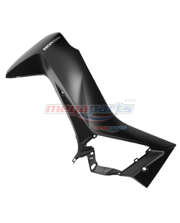 บังลมข้างขวาพร้อมสติ๊กเกอร์ WAVE 125i 2025 (M,LED) (HONDA) สีดำด้าน NH436M