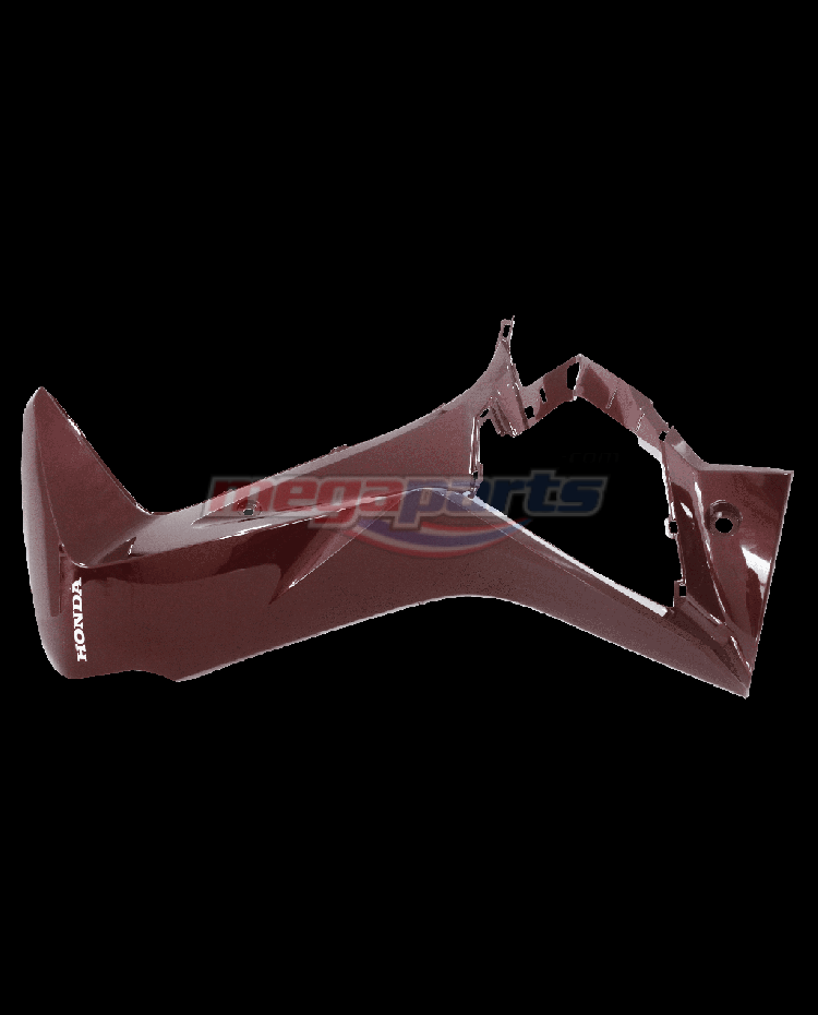 บังลมข้างซ้ายพร้อมสติ๊กเกอร์ WAVE 125i 2023 (M,LED) (HONDA) สีแดง R405C (รถสีแดง-เทา)