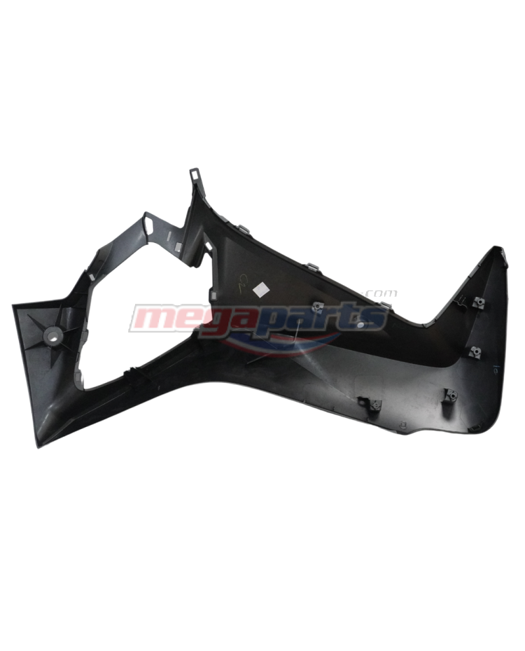 บังลมข้างซ้ายพร้อมสติ๊กเกอร์ WAVE 125i 2024 (M,LED) (HONDA) สีเทาด้าน NHC34M