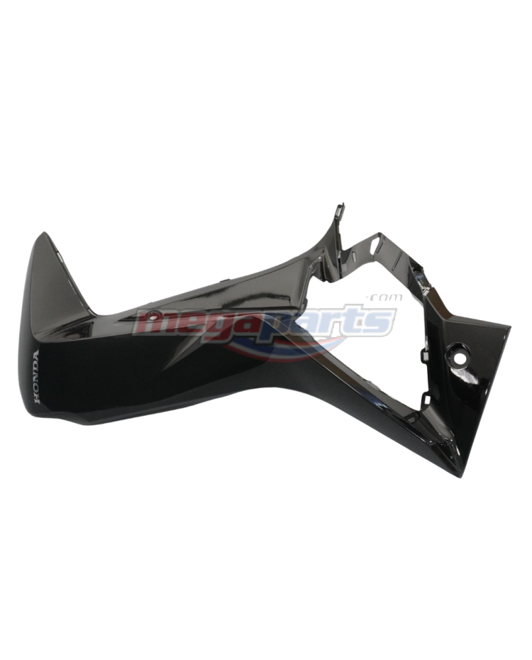 บังลมข้างซ้ายพร้อมสติ๊กเกอร์ WAVE 125i 2024 (M,LED) (HONDA) สีดำเงา NHA35M