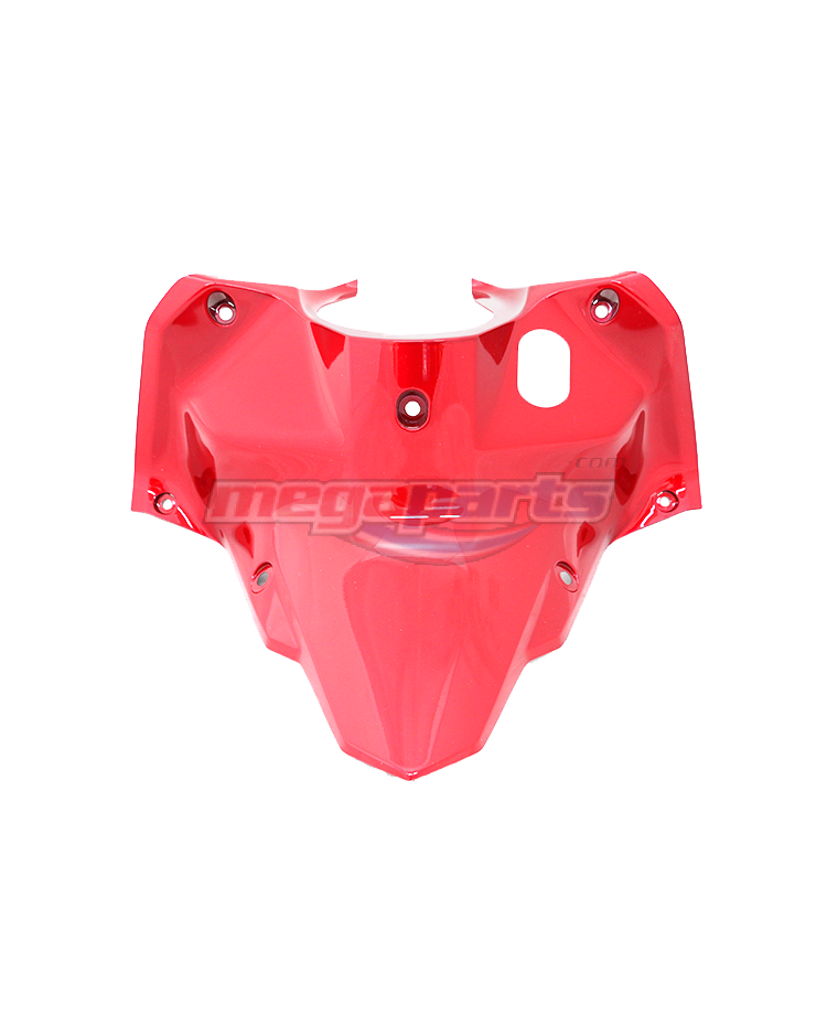 คอนโซลกลางท่อนบน WAVE 110i 2013 (HONDA) สีแดงแก้ว R340C