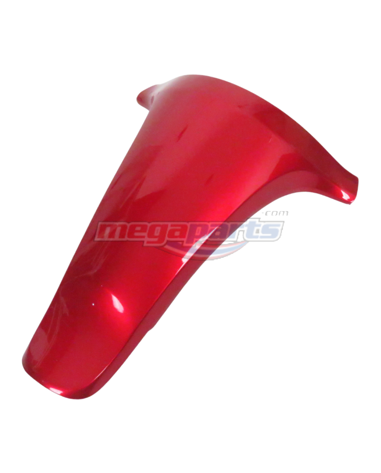 แผ่นปิดฝาครอบตัวในรถสีแดง