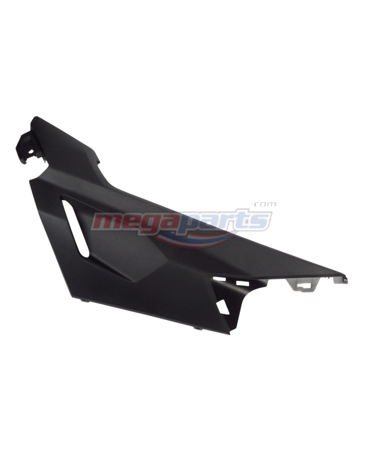 ฝาครอบข้างพักเท้าหน้าข้างขวาท่อนหลัง CLICK 160 (2022-2024) (HONDA) สีดำ NH1