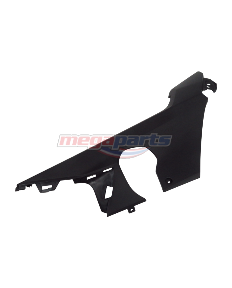 ฝาครอบข้างพักเท้าหน้าข้างซ้ายท่อนหลัง CLICK 160 (2022-2024) (HONDA) สีดำ NH1