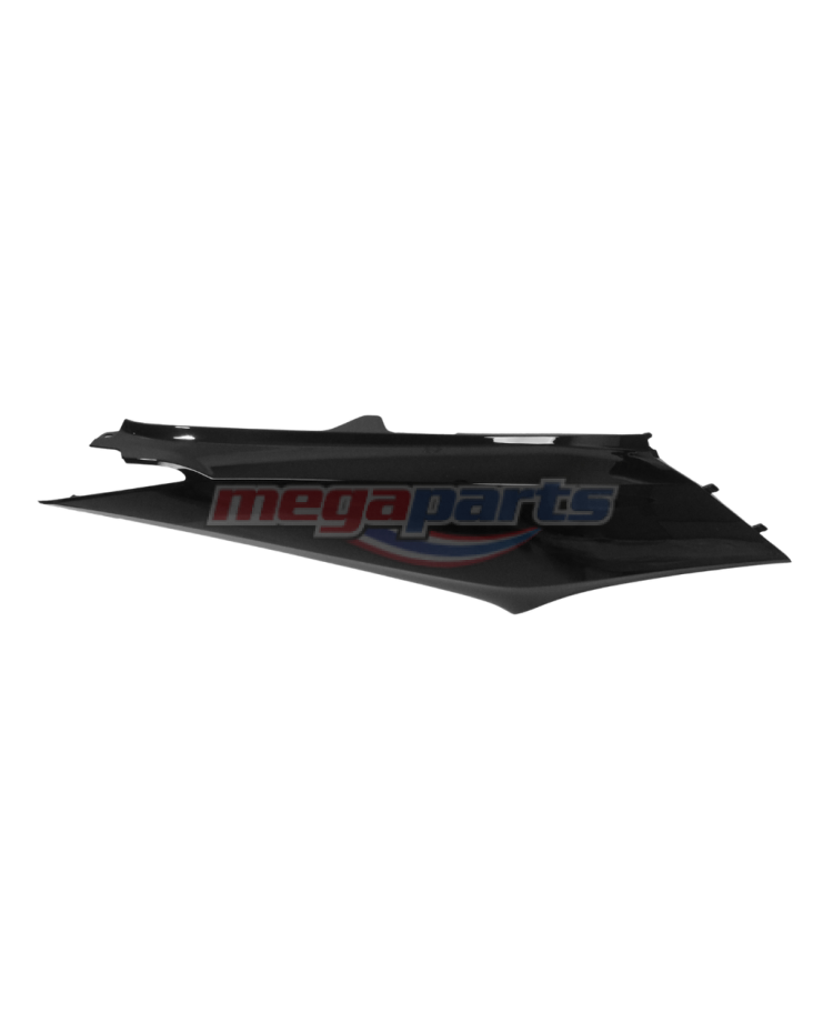 ฝาข้างขวา WAVE 125i 2012 (ปลาวาฬ) (HONDA) สีดำเงา NHA35M