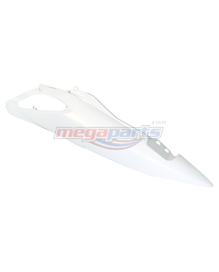 ฝาข้างซ้าย WAVE 125i 2007 (ไฟเลี้ยวบังลม) (HONDA) สีขาว NHA87P