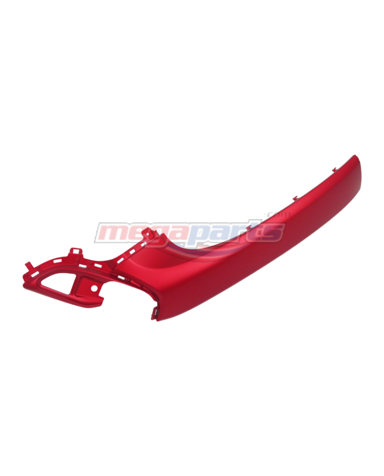 ฝาครอบข้างพักเท้าหน้าข้างขวา SCOOPY 110i (2022-2023) (CLUB 12) (HONDA) สีแดงด้าน R397C