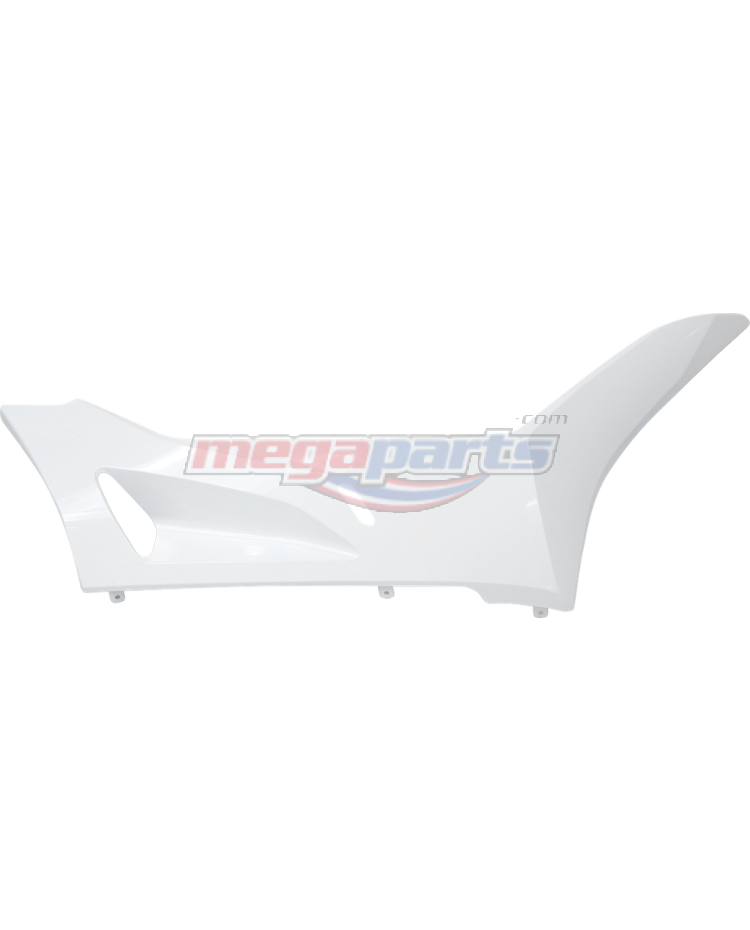 ฝาครอบข้างพักเท้าหน้าข้างขวา PCX 160 2021 (HONDA) สีขาว NHB61P