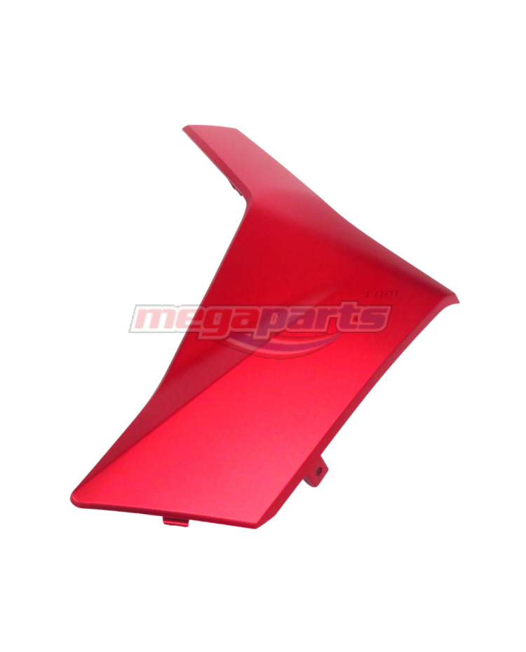 ฝาครอบข้างพักเท้าหน้าข้างขวาท่อนหน้า CLICK 160 2024 (HONDA) สีแดงด้าน R397C