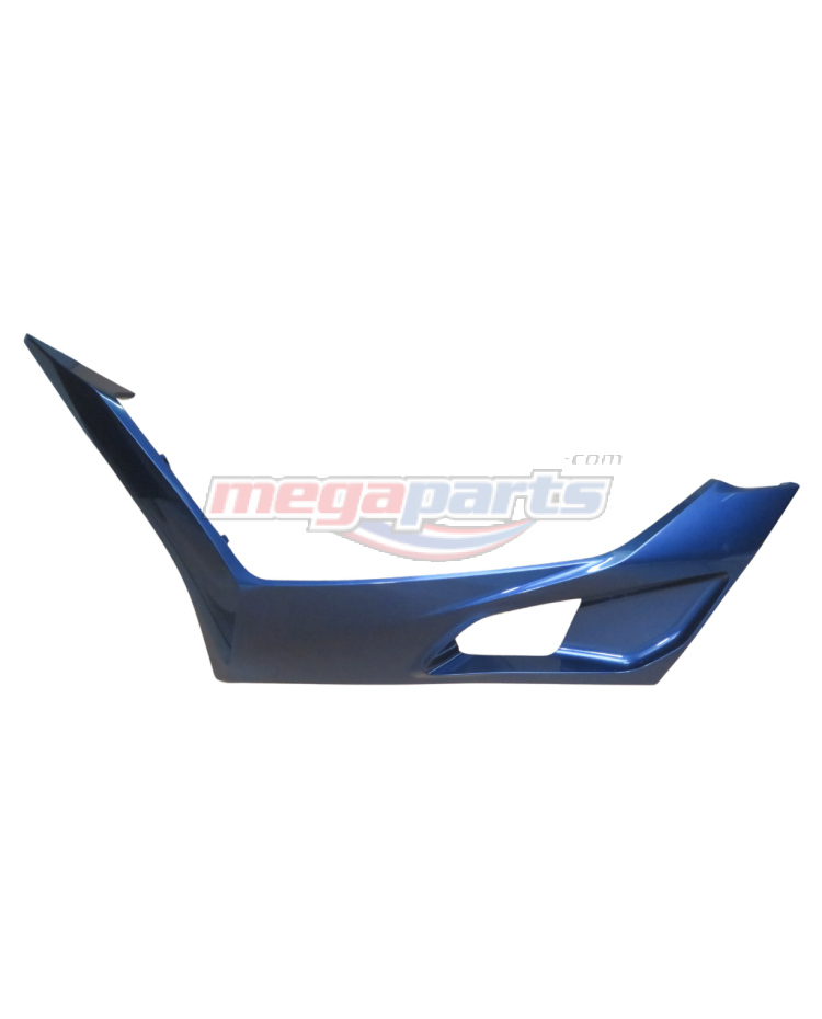 ฝาครอบข้างพักเท้าหน้าข้างซ้าย PCX 160 2022 (HONDA) สีน้ำเงินมุก PB389M