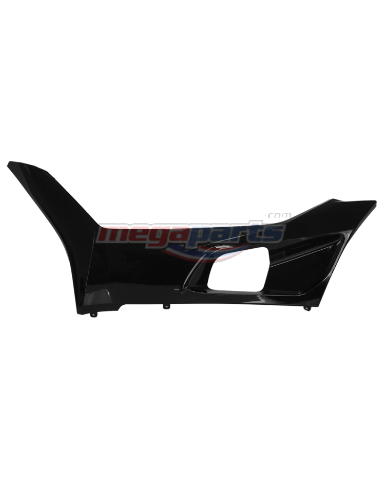 ฝาครอบข้างพักเท้าหน้าข้างซ้าย PCX 160 2021 (HONDA) สีดำเงา NHA35M