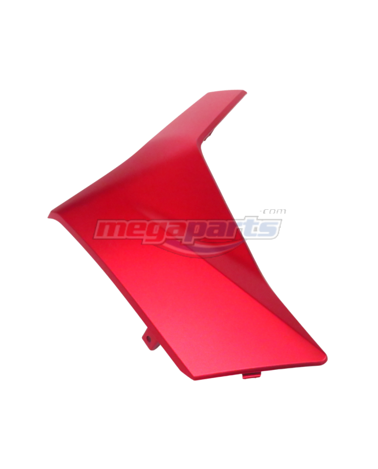 ฝาครอบข้างพักเท้าหน้าข้างซ้ายท่อนหน้า CLICK 160 2024 (HONDA) สีแดงด้าน R397C