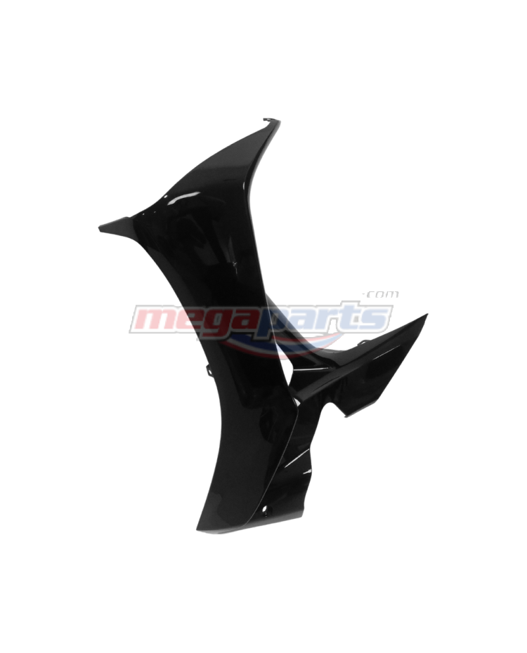 บังลมข้างซ้าย WAVE 125i (2012-2014) (ปลาวาฬ) (HONDA) สีดำเงา NHA35M