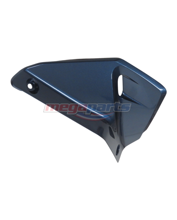 ฝาปิดช่องบังลมข้างซ้าย WAVE 125i 2021 (M,LED) (HONDA) สีน้ำเงินมุก PB389M (รถสีน้ำเงิน-แดง)