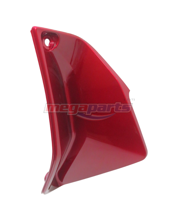 ฝาปิดช่องบังลมข้างซ้าย WAVE 125i (2016-2017) (ปลาวาฬ) (HONDA) สีแดง R326C