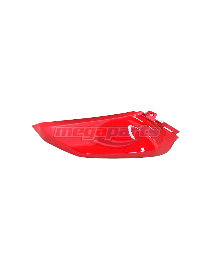 บังลมเดี่ยวข้างซ้ายตัวล่าง WAVE 110i (2011-2013) (HONDA) สีแดงแก้ว R340C