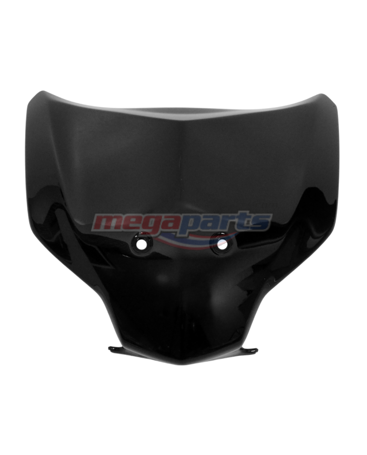 ฝาปิดแตร WAVE 125i (2012-2015) (ปลาวาฬ) (HONDA) สีดำเงา NHA35M