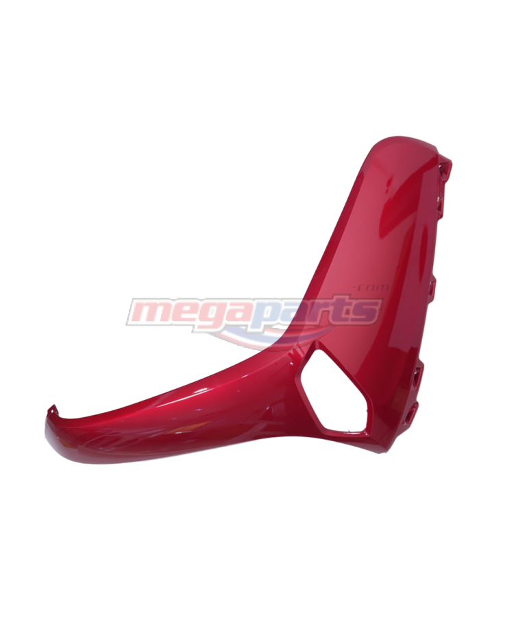 บังลมข้างขวา GIORNO+ 125 2023 (ABS) (HONDA) สีแดงแก้ว R340C