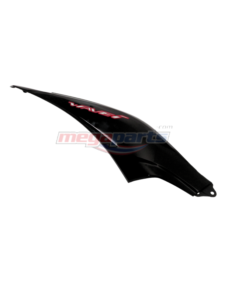 ฝาข้างขวาพร้อมสติ๊กเกอร์ WAVE 110i (2021-2025) (LED,S,Dr) (HONDA) สีดำเงา NHA35M