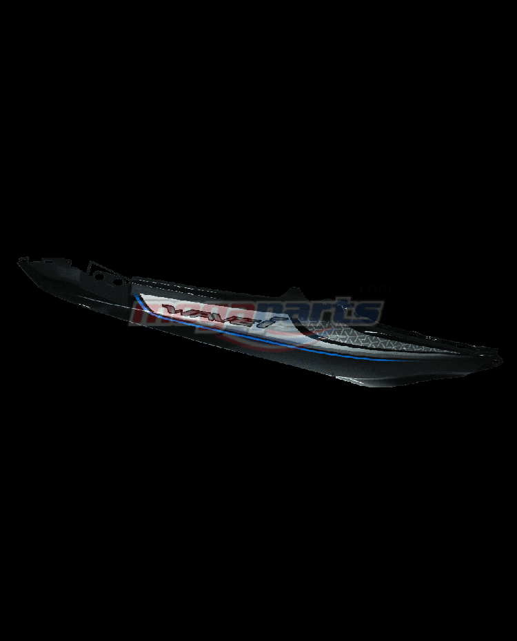 ฝาข้างขวาพร้อมสติ๊กเกอร์ WAVE 110i 2022 (LED) (HONDA) สีดำ NHA35M (รถสีเทา-ดำ)