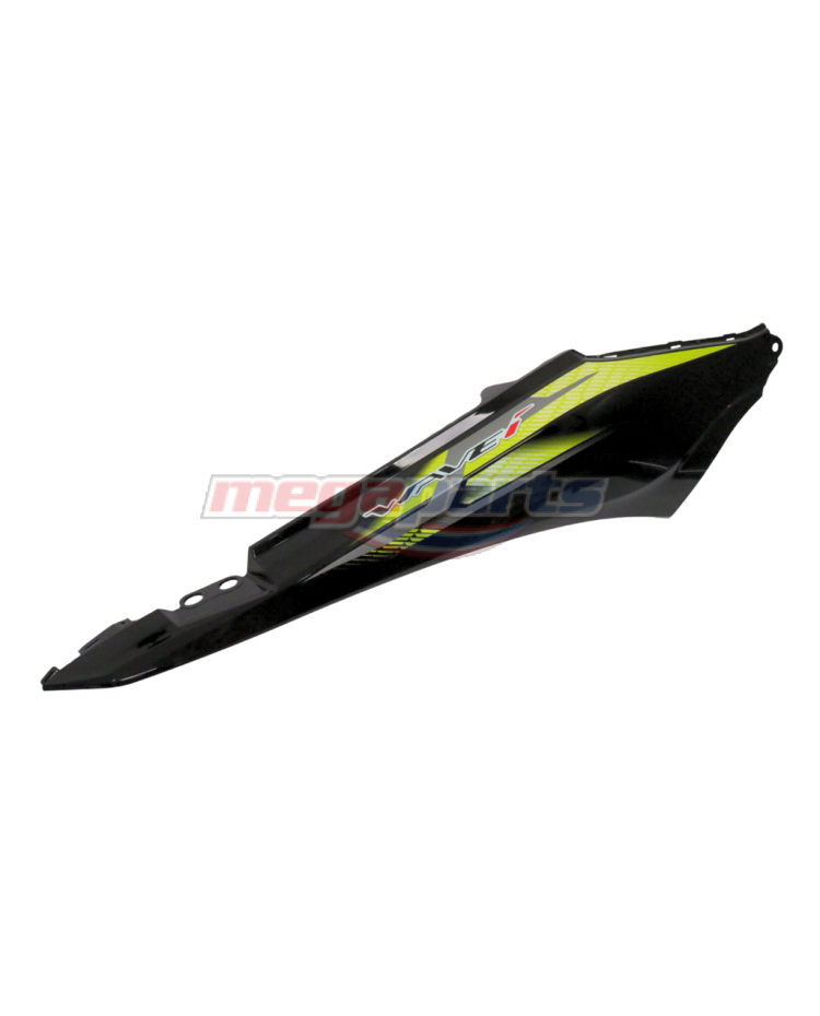 ฝาข้างขวาพร้อมสติ๊กเกอร์ WAVE 110i 2025 (Di,LED,S) (HONDA) รถสีดำ-เหลือง