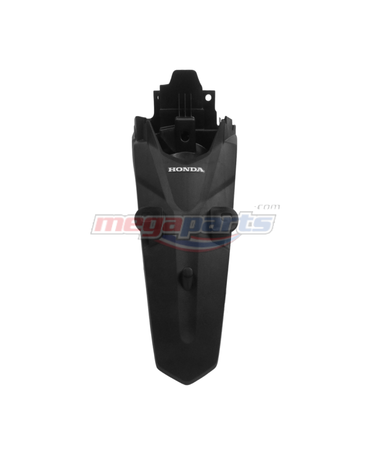 บังโคลนหลังพร้อมสติ๊กเกอร์ WAVE 110i (2021-2025) (LED) (HONDA) สีดำ