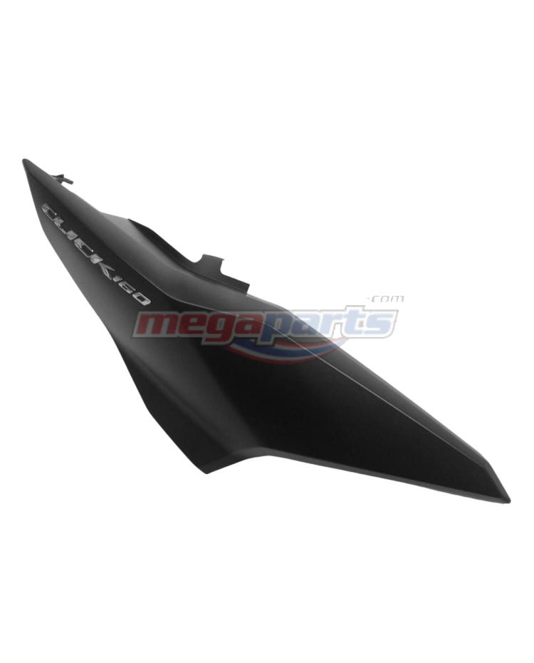 ฝาข้างขวาพร้อมสติ๊กเกอร์ CLICK 160 2022 (Cb) (HONDA) สีดำด้าน NH436M