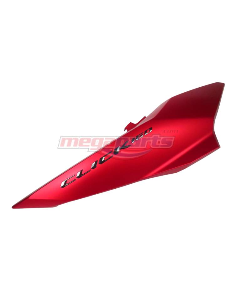 ฝาข้างขวาพร้อมสติ๊กเกอร์ CLICK 160 2024 (HONDA) สีแดงด้าน R397C