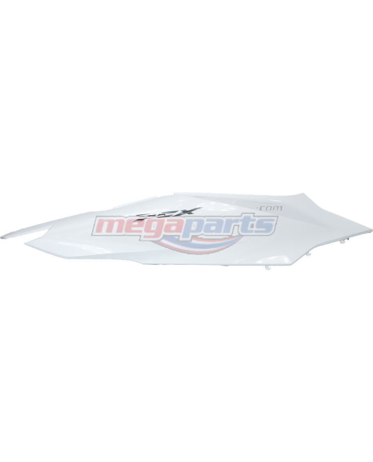 ฝาข้างขวาพร้อมสติ๊กเกอร์ PCX 160 2021 (Di,Cb) (HONDA) สีขาว NHB61P