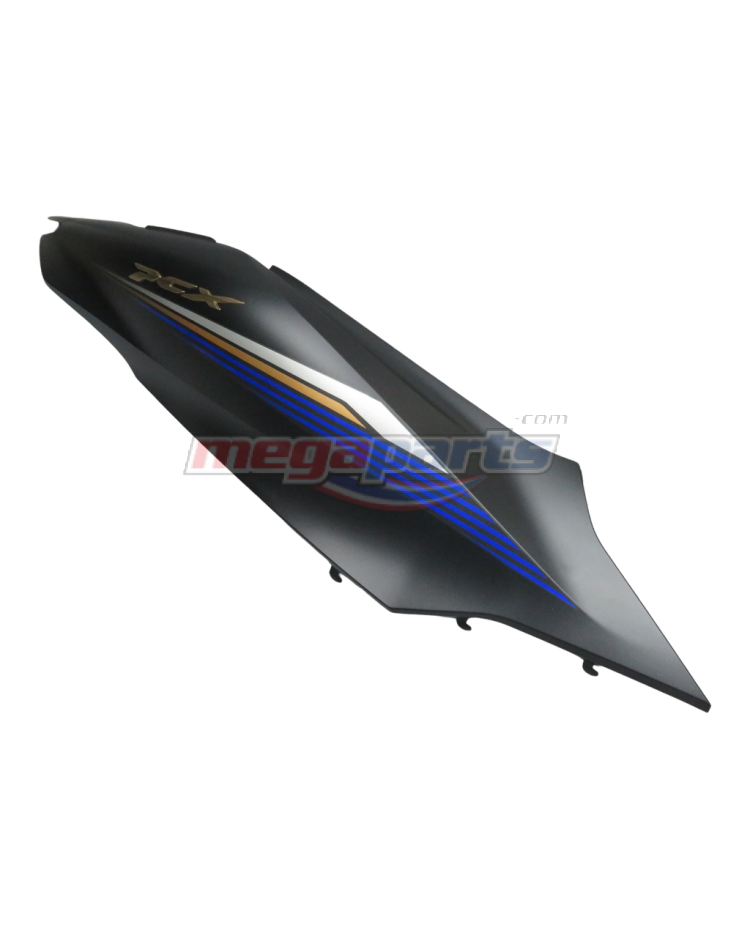 ฝาข้างขวาพร้อมสติ๊กเกอร์ PCX 160 (HONDA) สีดำด้าน NH436M