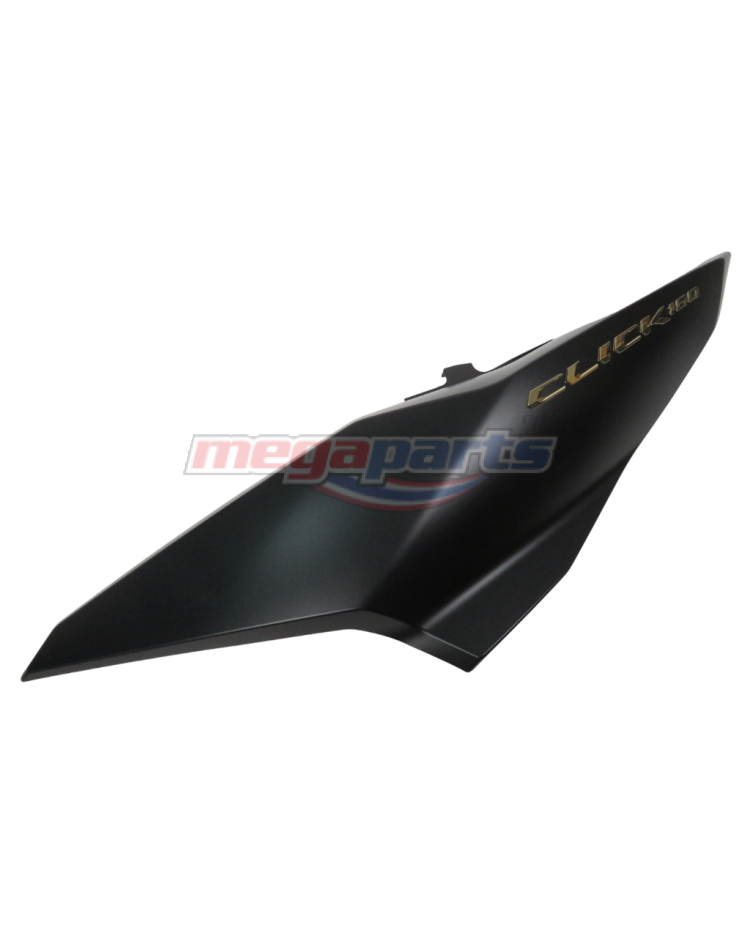 ฝาข้างซ้ายพร้อมสติ๊กเกอร์ CLICK 160 2022 (ABS) (HONDA) สีดำด้าน NH436M