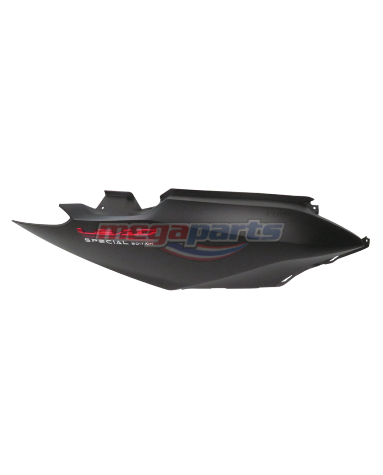 ฝาข้างขวาพร้อมสติ๊กเกอร์ LEAD 125 2025 (4 วาล์ว) (HONDA) สีดำด้าน NHA76M