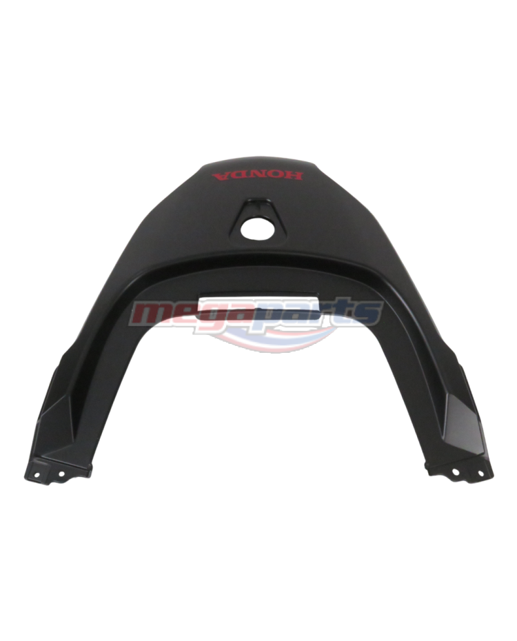 ฝาปิดท้ายเบาะพร้อมสติ๊กเกอร์ LEAD 125 2025 (4 วาล์ว) (HONDA) สีดำด้าน NHA76M