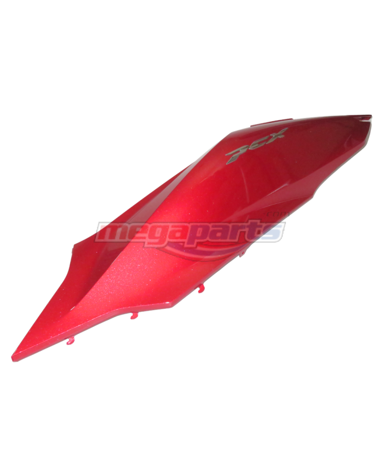 ฝาข้างซ้ายพร้อมสติ๊กเกอร์ PCX 160 2021 (HONDA) สีแดงมุก R376P