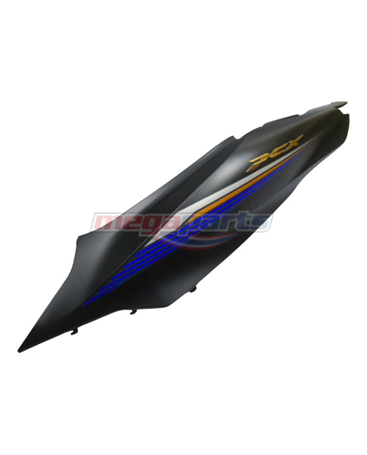 ฝาข้างซ้ายพร้อมสติ๊กเกอร์ PCX 160 (HONDA) สีดำด้าน NH436M