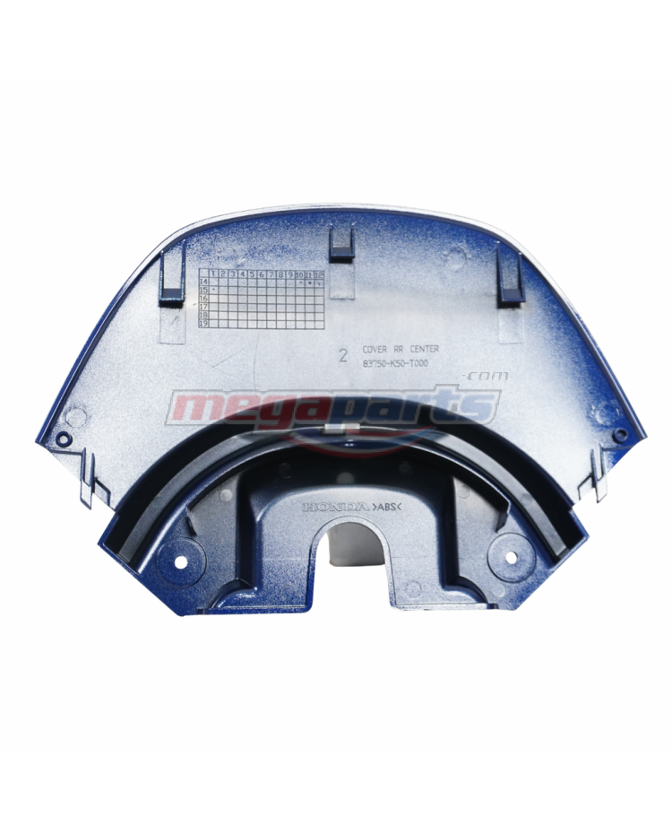 ฝาครอบท้ายตัวกลาง รถสีน้ำเงิน-ขาว