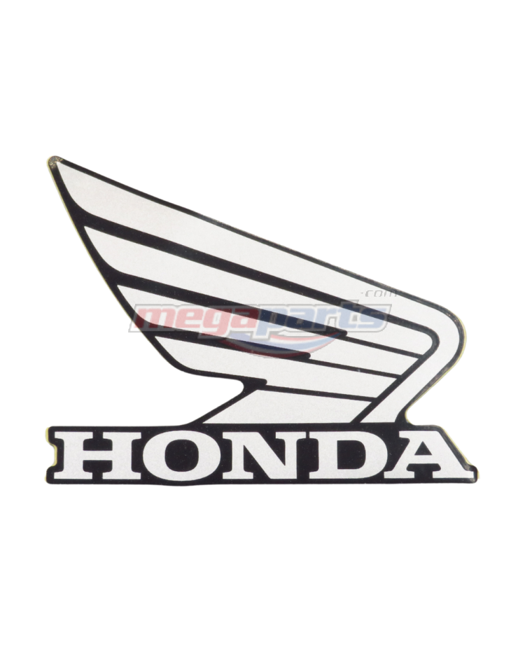 เครื่องหมายปีกนกด้านขวา 85 รถสีดำ