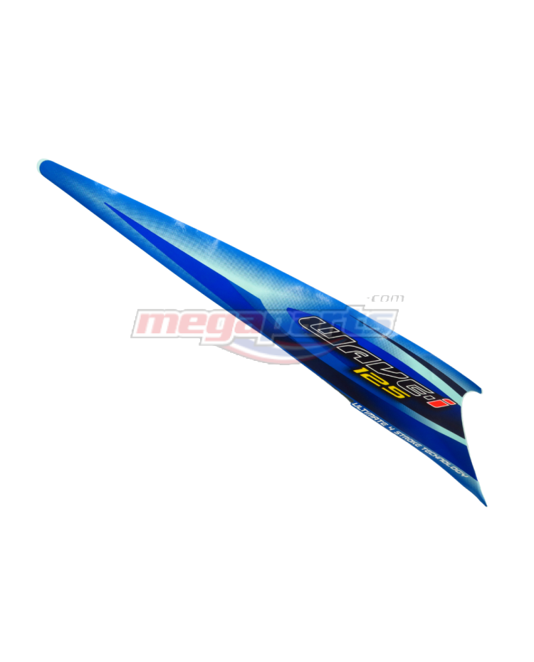 สติ๊กเกอร์ฝาครอบตัวถังขวารถน้ำเงิน