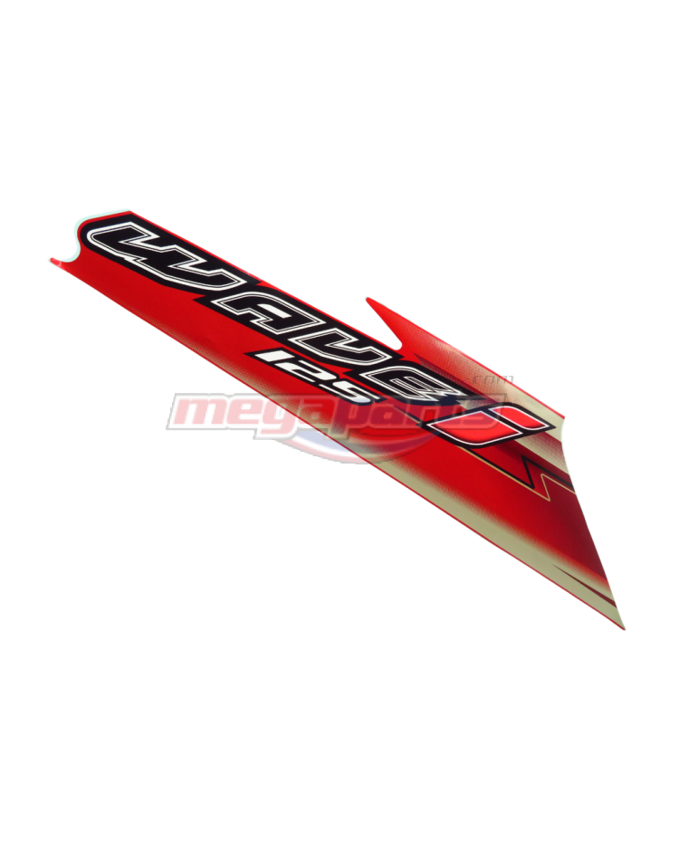 แถบติดฝาครอบตัวถังขวารถสีแดง