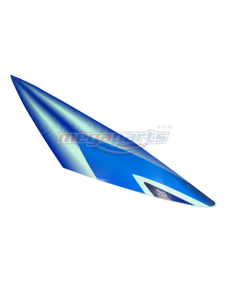 สติ๊กเกอร์ฝาครอบข้างซ้ายรถสีน้ำเงิน